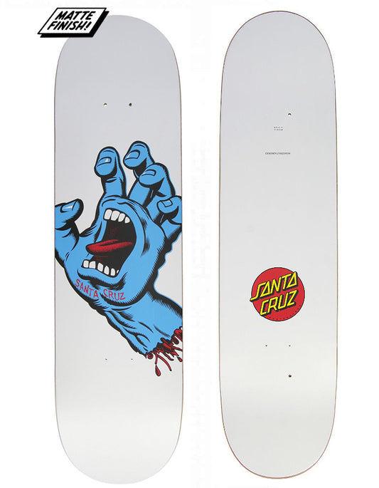  SANTA CRUZ SCREAMING HAND 8.25" DECK