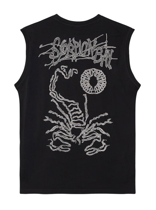  SCORPION BAY T-SHIRT SLEEVELESS BLACK