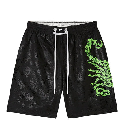  SCORPION BAY JAM SHORT AZTEC SYMBOLS WATER SENSITIVE PRINT