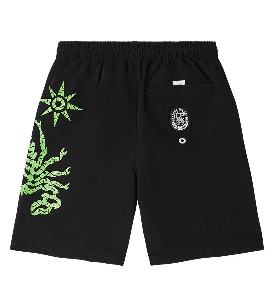  SCORPION BAY JAM SHORT AZTEC SYMBOLS WATER SENSITIVE PRINT