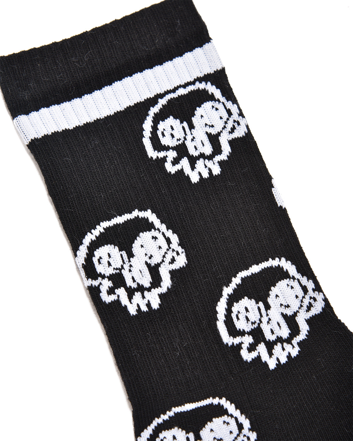  SCORPION BAY SKETCHED KULLS SOCKS BLACK