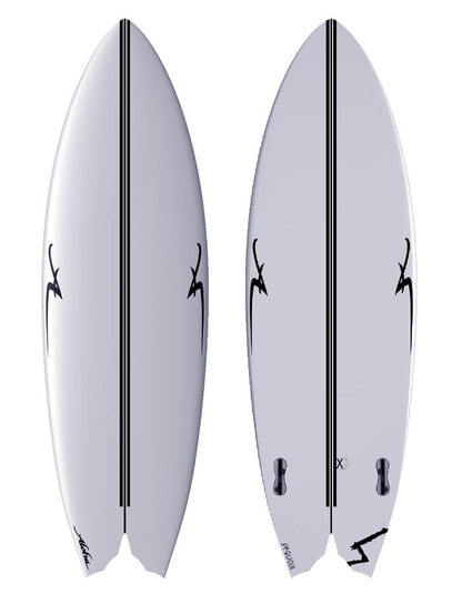  SEQUOIA X ALOHA CFD FISH DOUBLE BAT TWIN FIN