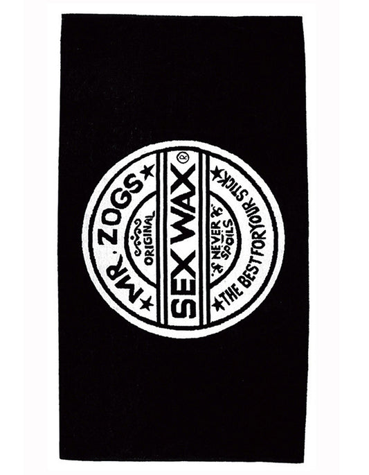  SEXWAX BEACH TOWEL BLACK XL