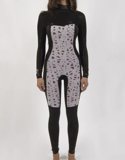  SISSTREVOLUTION SEVEN SEAS 5/4 CHEST FULL WETSUIT WINE