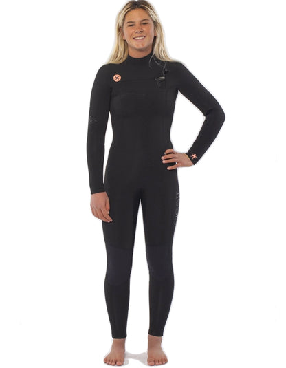  SISSTREVOLUTION SEVEN SEAS 5/4 CHEST FULL WETSUIT BLACK