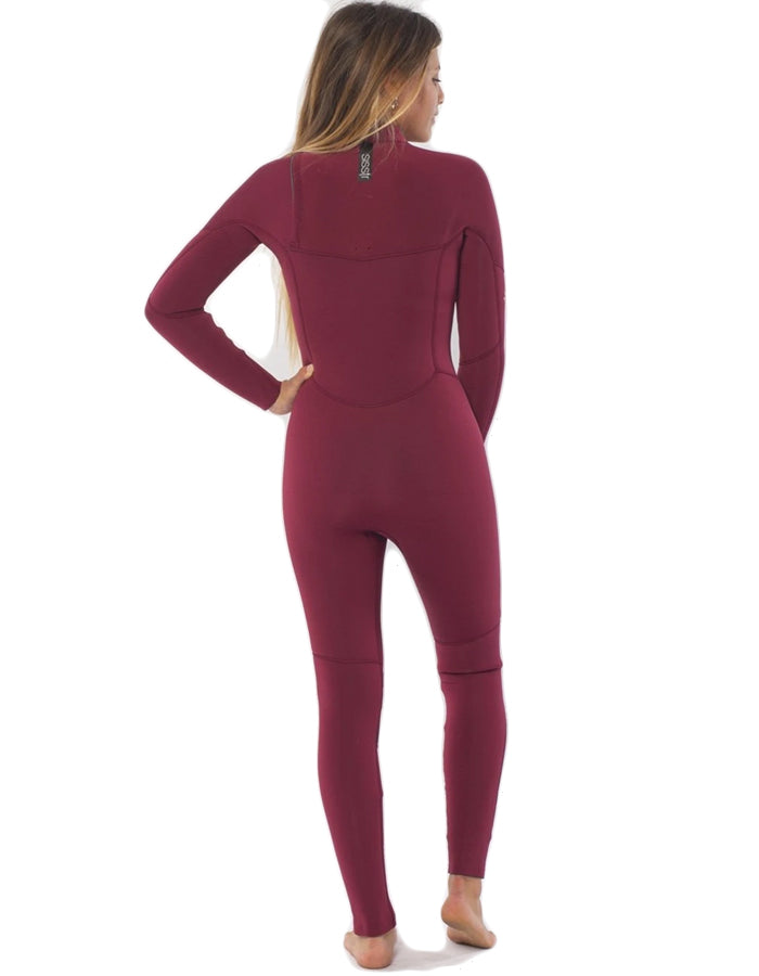  SISSTREVOLUTION SEVEN SEAS 5/4 CHEST FULL WETSUIT WINE