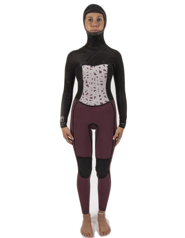  SISSTREVOLUTION 5/4 HOODED CHEST FULL WETSUIT STRONG BLUE