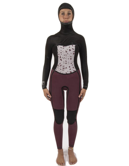  SISSTREVOLUTION5/4 HOODED CHEST FULL WETSUIT STRONG BLUE