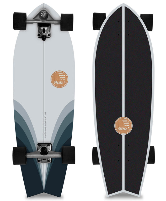  SLIDE 32" SURFSKATE FISH TECH TONIC