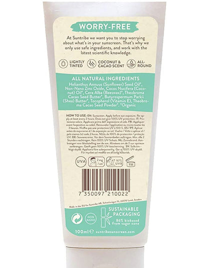 SUNTRIBE MINERAL BODY & FACE SUNSCREEN SPF30 100ML