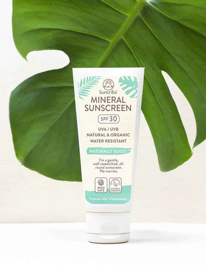  SUNTRIBE MINERAL BODY & FACE SUNSCREEN SPF30 100ML