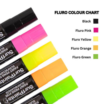  SURF PAINTS FLURO SET 15MM