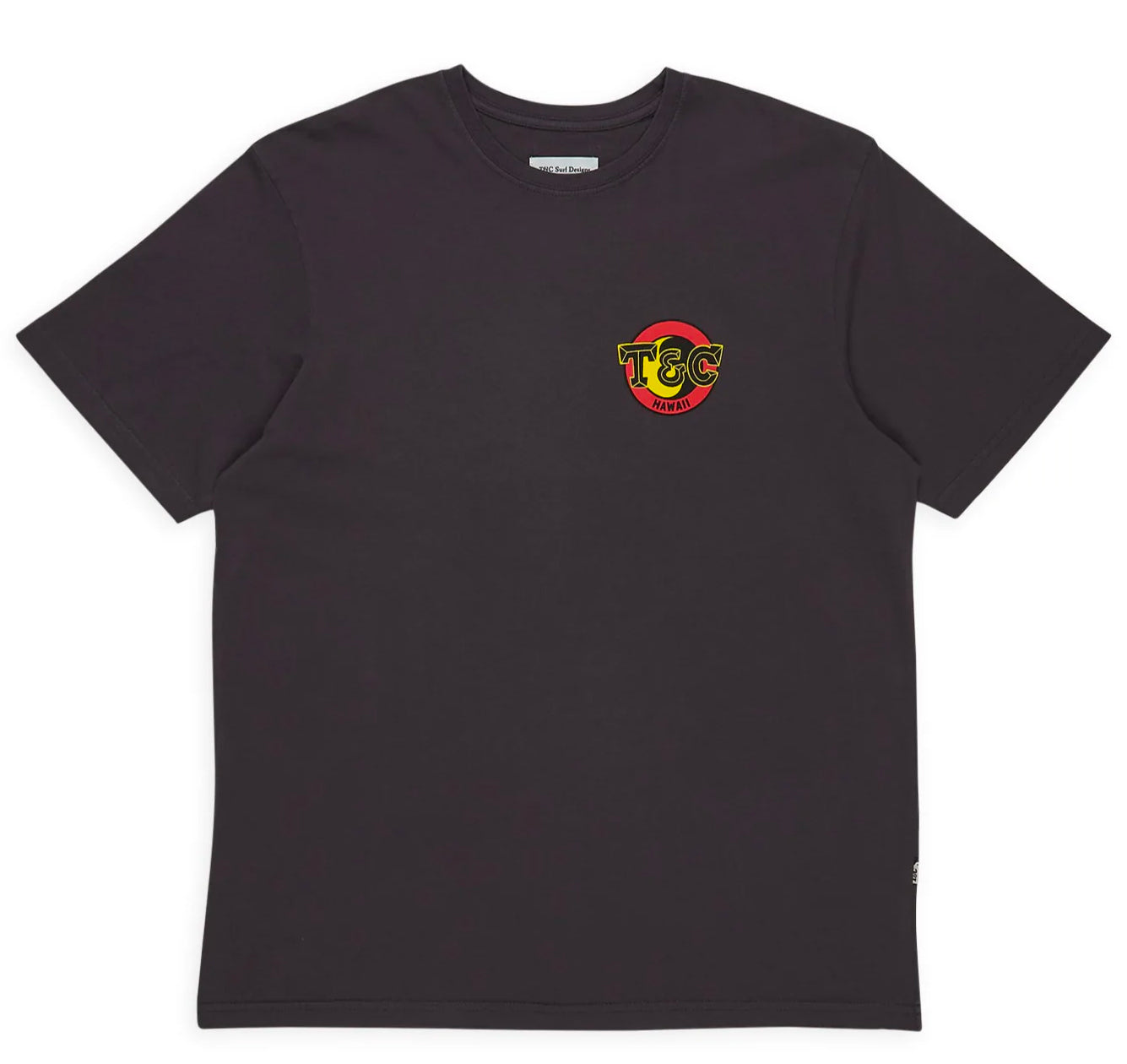 T&C SURF DESIGNS JON FINK SCENE S/S TEE WASHED BLACK