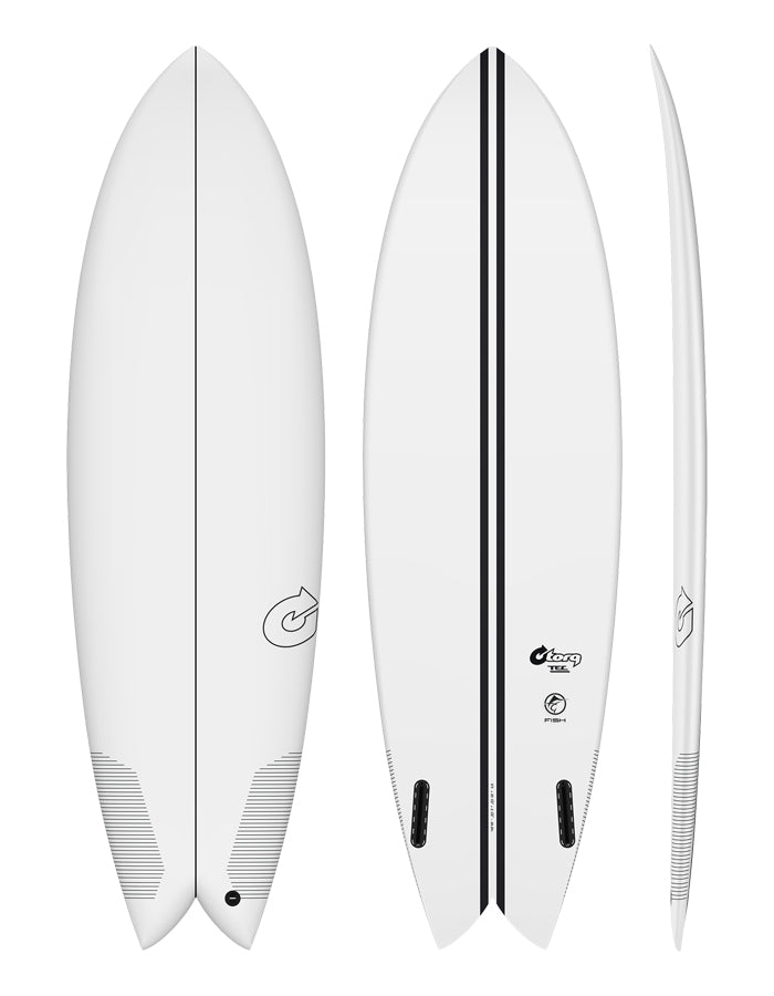  TORQ TEC2 6'10" FISH TWIN FIN