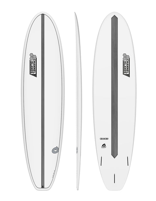  TORQ CHANCHO X-LITE 7'0-8'0" WHITE + PINLINE