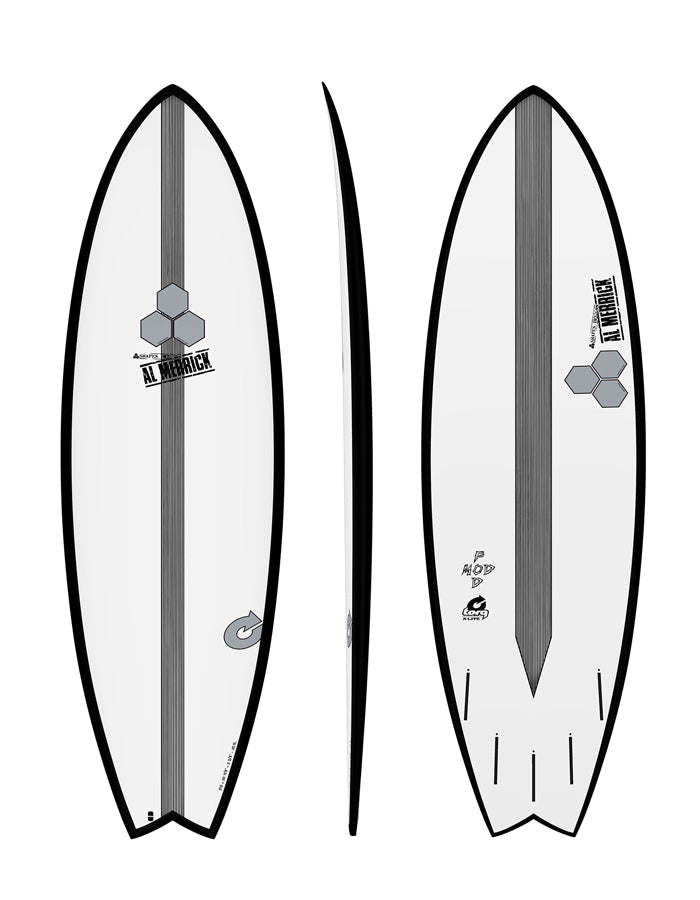  TORQ 5'6"- 6'6" POD MOD AL MERRICK BLACK RAIL EPOXY