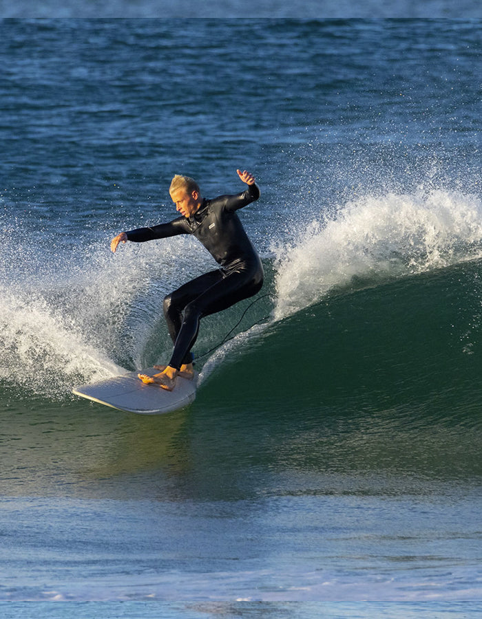  TORQ TET 9'1" LONGBOARD PINLINE COLOR RAIL RED