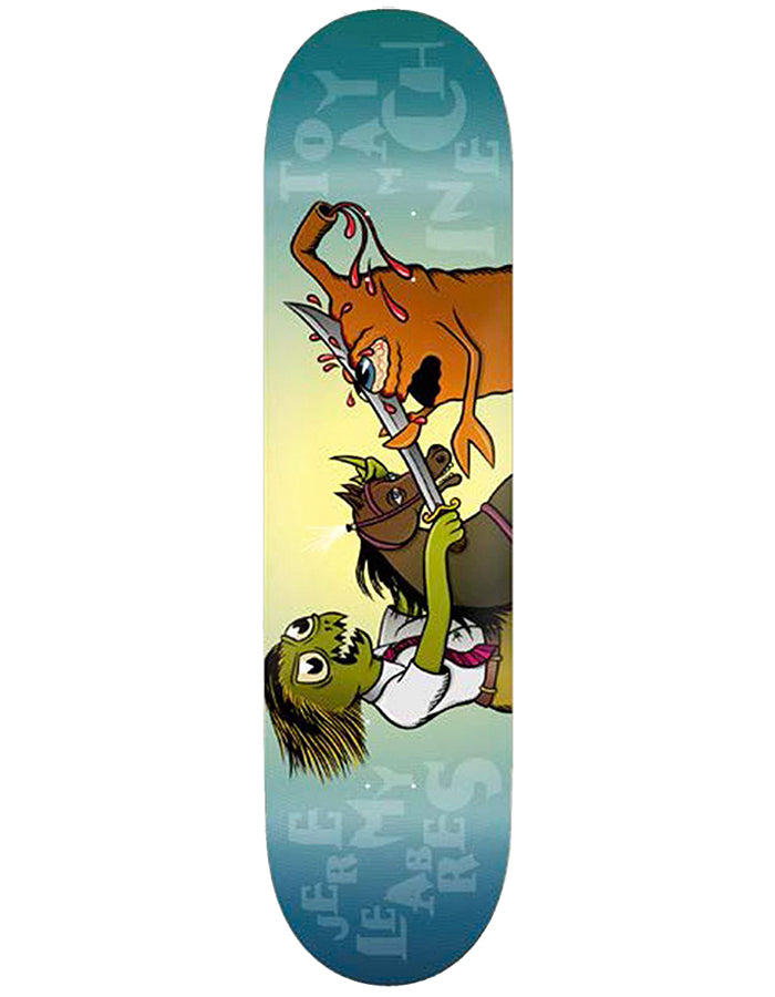  TOY MACHINE 8.0 LEABRES SLASH DECK