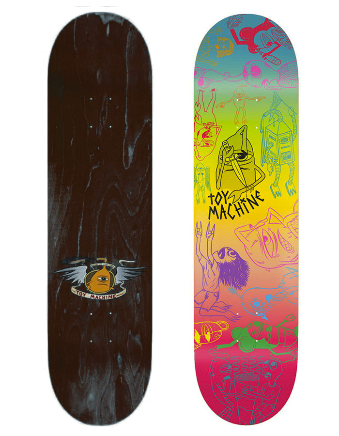  TOY MACHINE 8.0 TEAM CHARACTERS II DECK