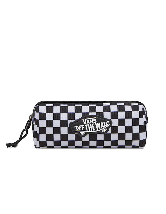  VANS OLD SKOOL PENCIL POUCH CHECK WHITE BLACK