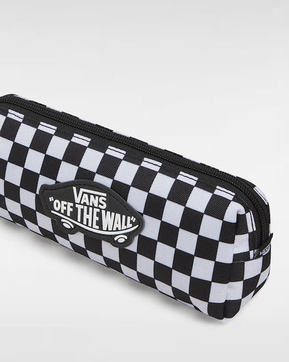  VANS OLD SKOOL PENCIL POUCH CHECK WHITE BLACK