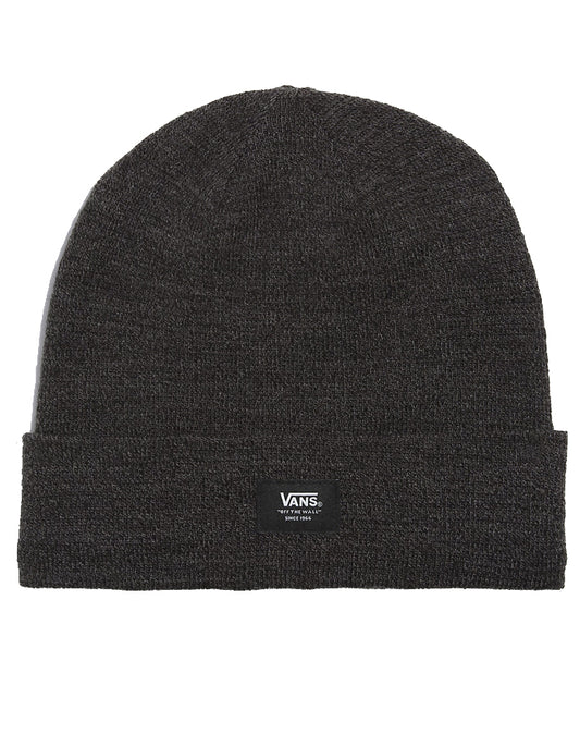  VANS MTE CUFF BEANIE BLACK HEATHER