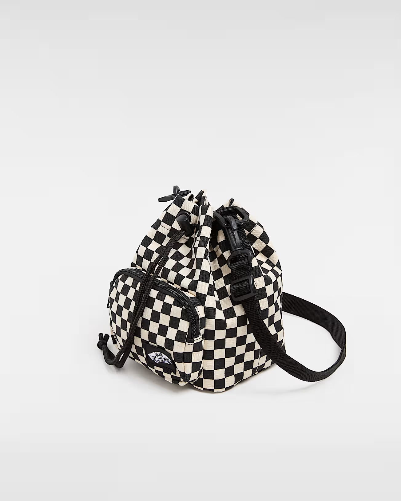  VANS ABD BUCKET BAG CHECKERS BLACK WHITE