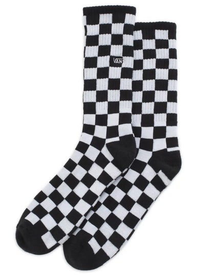  VANS CHECKERBOARD CREW II SOCKS BLACK