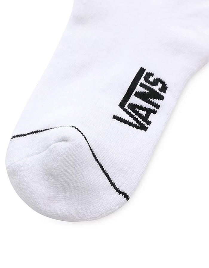  VANS PEEK-A-CHECK CREW SOCKS WHITE