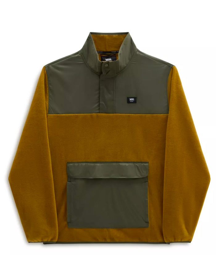  VANS MAMMOTH PULLOVER BROWN GREEN
