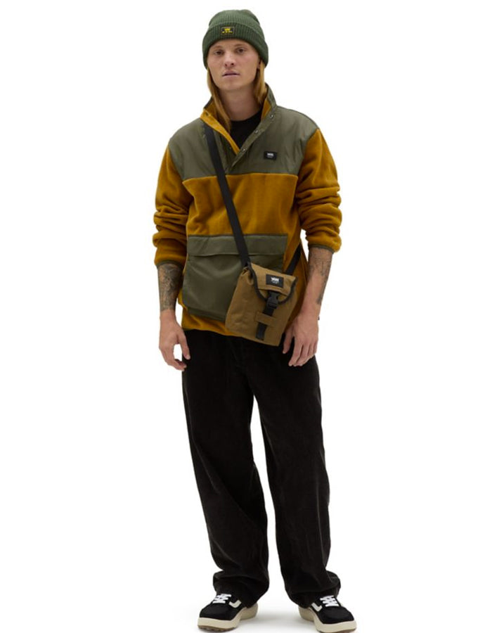  VANS MAMMOTH PULLOVER BROWN GREEN