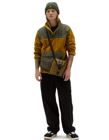  VANS MAMMOTH PULLOVER BROWN GREEN