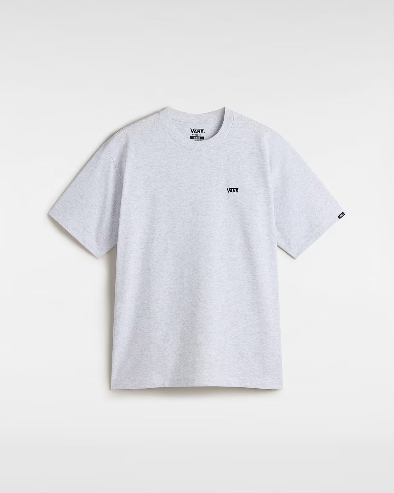  VANS LEFT CHEST II LOOSE T-SHIRT LOGO LIGHT GREY