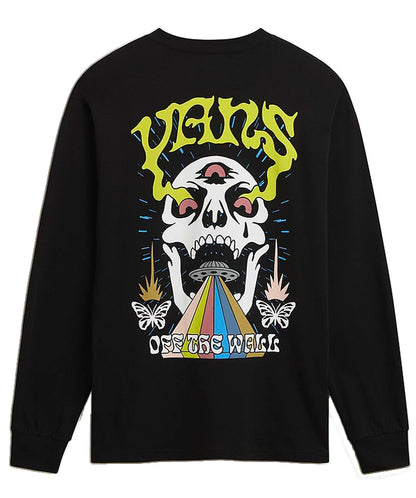  VANS SKULL SAUCER LONG SLEEVE T-SHIRT