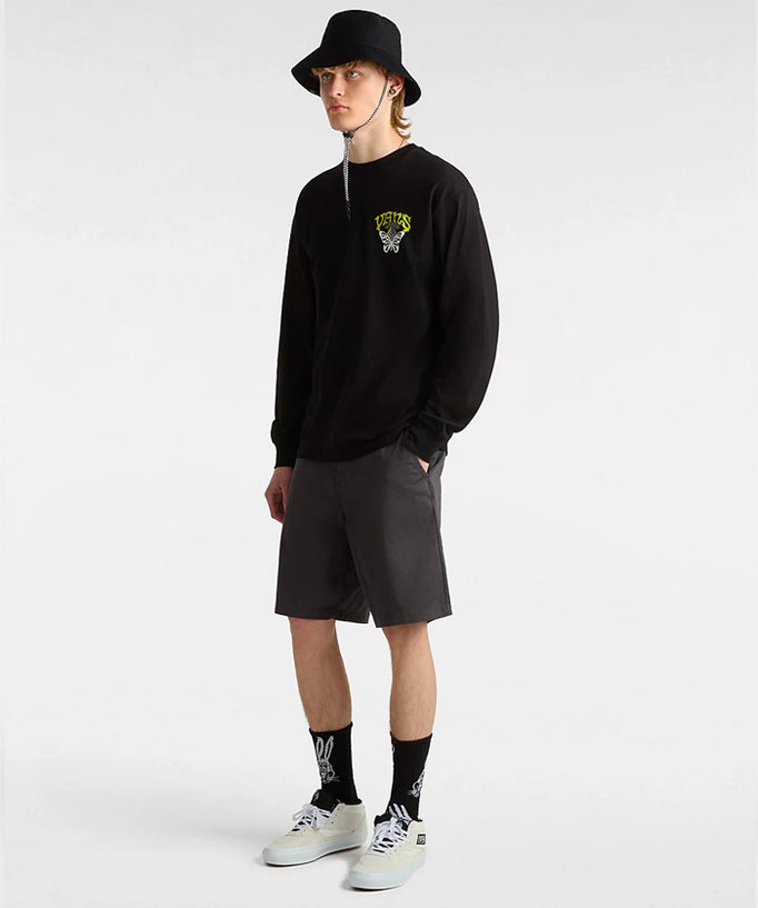  VANS SKULL SAUCER LONG SLEEVE T-SHIRT