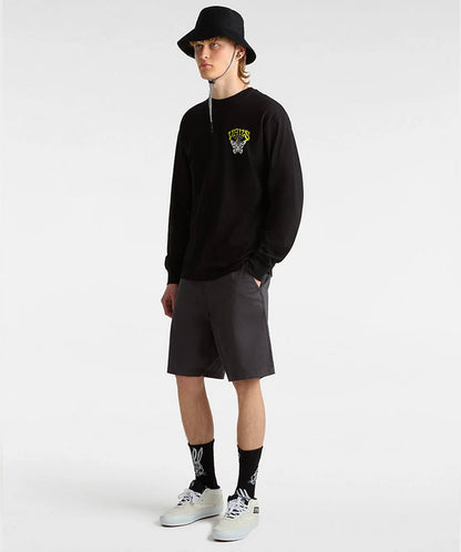  VANS SKULL SAUCER LONG SLEEVE T-SHIRT