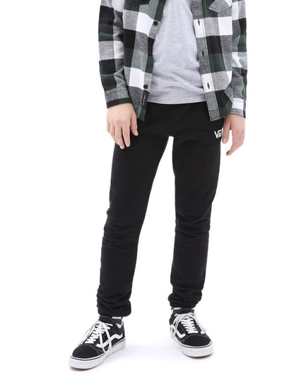  VANS BOYS BASIC CHECK LOGO FLEECE PANT (8-14 YEARS)