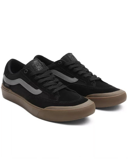  VANS BERLE PRO SKATE SHOES BLACK
