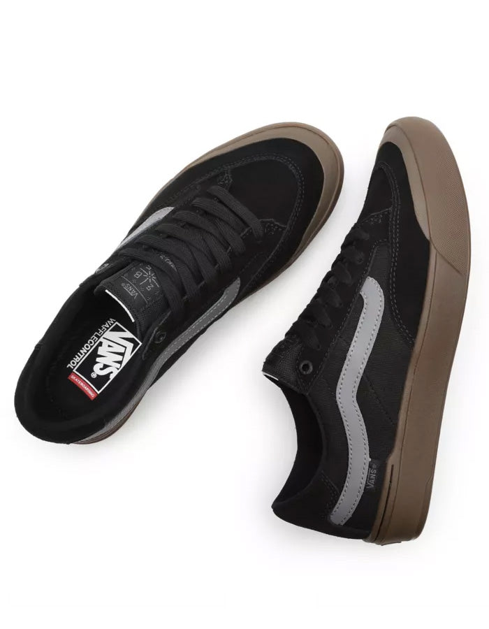  VANS BERLE PRO SKATE SHOES BLACK