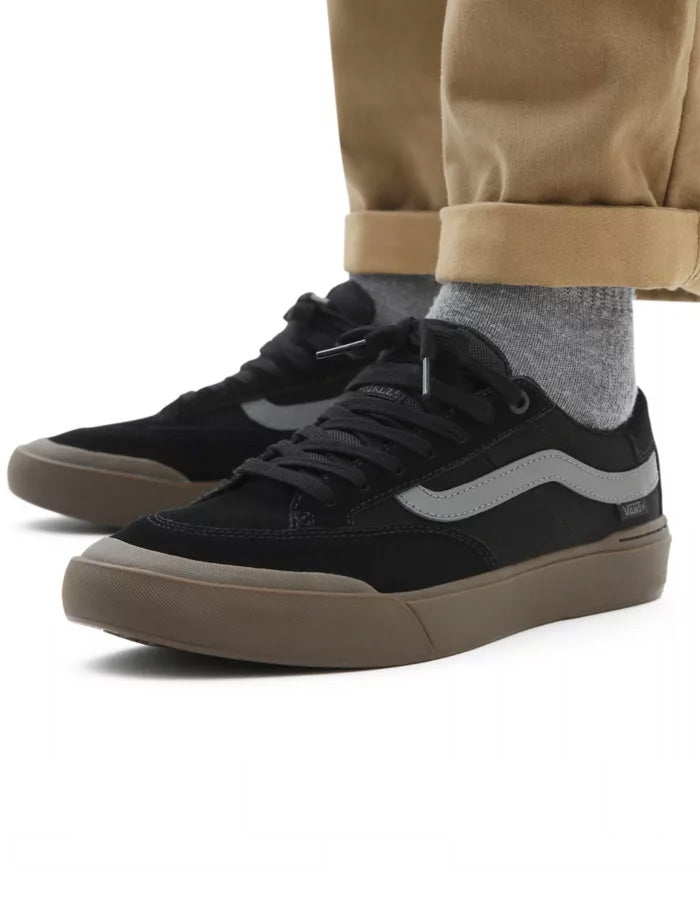  VANS BERLE PRO SKATE SHOES BLACK
