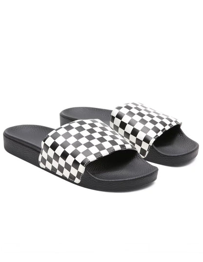  VANS CHECKERBOARD SLIDE-ON SANDALS