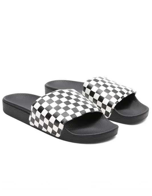  VANS CHECKERBOARD SLIDE-ON SANDALS