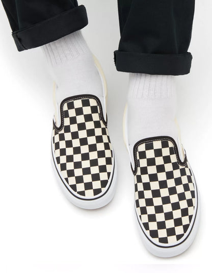  VANS CHECKERBOARD CLASSIC SLIP-ON SHOES