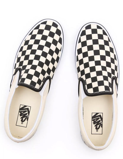  VANS CHECKERBOARD CLASSIC SLIP-ON SHOES