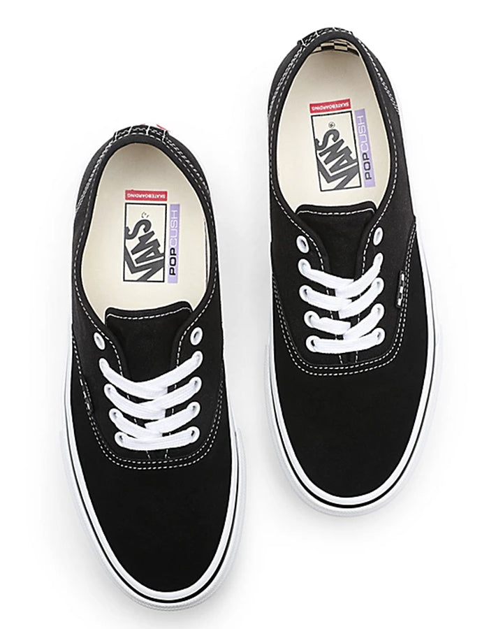  VANS SKATE AUTHENTIC SHOES BLACK