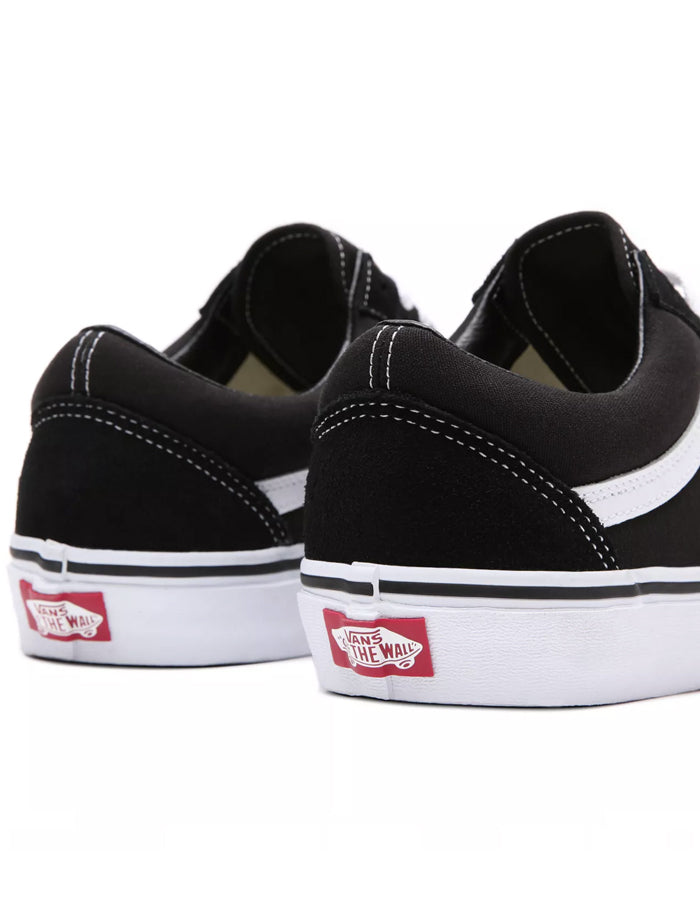  VANS OLD SKOOL SHOES BLACK WHITE