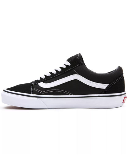  VANS OLD SKOOL SHOES BLACK WHITE