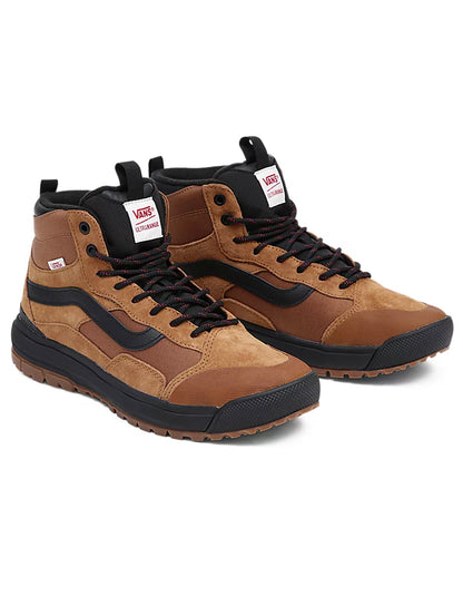  VANS ULTRARANGE EXO HI MTE-1 SHOES BROWN ORANGE