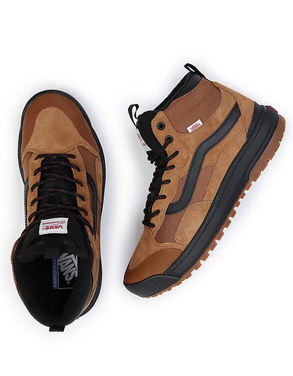  VANS ULTRARANGE EXO HI MTE-1 SHOES BROWN ORANGE