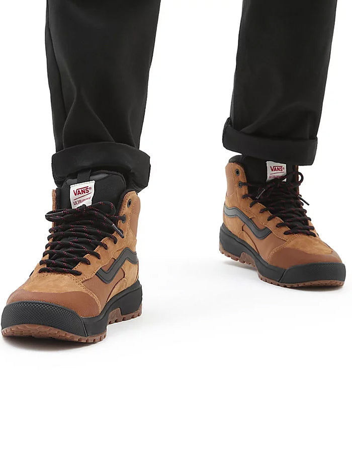  VANS ULTRARANGE EXO HI MTE-1 SHOES BROWN ORANGE